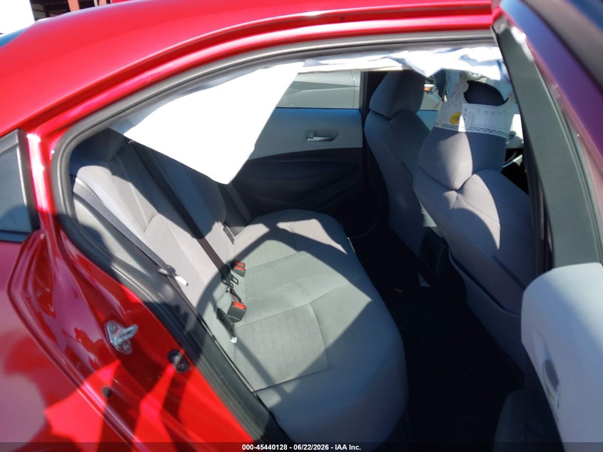 2020 Toyota Corolla VIN 5YFS4RCE8LP011850 IAAI salvage auction — REAR END, Salvage Title, sold $3,500 on 2026-07-29 (photo 8)