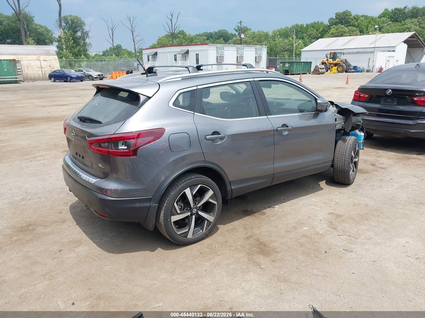 2022 Nissan Rogue VIN JN1BJ1CV4NW352721 IAAI salvage auction — FRONT END, Salvage Title, sold $3,800 on 2026-07-28 (photo 4)