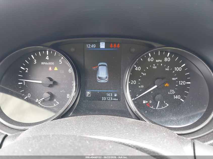 2022 Nissan Rogue VIN JN1BJ1CV4NW352721 IAAI salvage auction — FRONT END, Salvage Title, sold $3,800 on 2026-07-28 (photo 7)