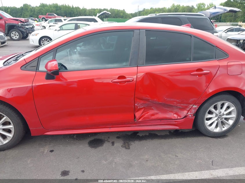 2020 Toyota Corolla VIN 5YFHPRAE2LP026039 IAAI salvage auction — LEFT SIDE, Salvage (North Carolina), sold $1,050 on 2026-07-22 (photo 6)