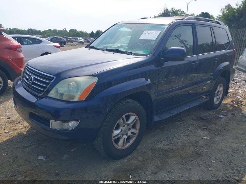 2006 Lexus Gx VIN JTJBT20X160096865 IAAI salvage auction — NORMAL WEAR, Clear (Virginia), sold $2,800 on 2026-07-13 (photo 2)