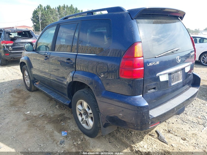 2006 Lexus Gx VIN JTJBT20X160096865 IAAI salvage auction — NORMAL WEAR, Clear (Virginia), sold $2,800 on 2026-07-13 (photo 3)