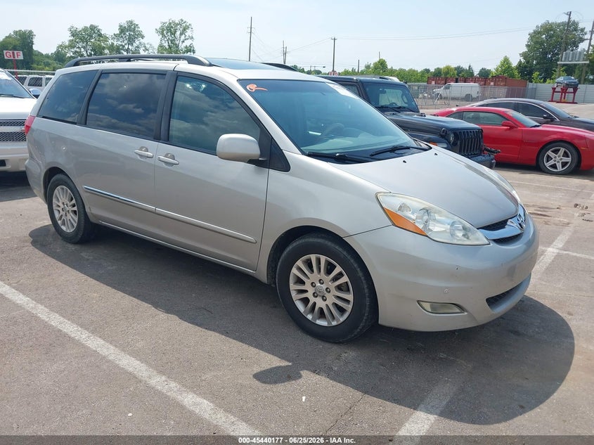 2010 Toyota Sienna VIN 5TDYK4CC3AS291330 IAAI salvage auction — LEFT FRONT, Salvage (Tennessee), sold $825 on 2026-07-21 (photo 1)