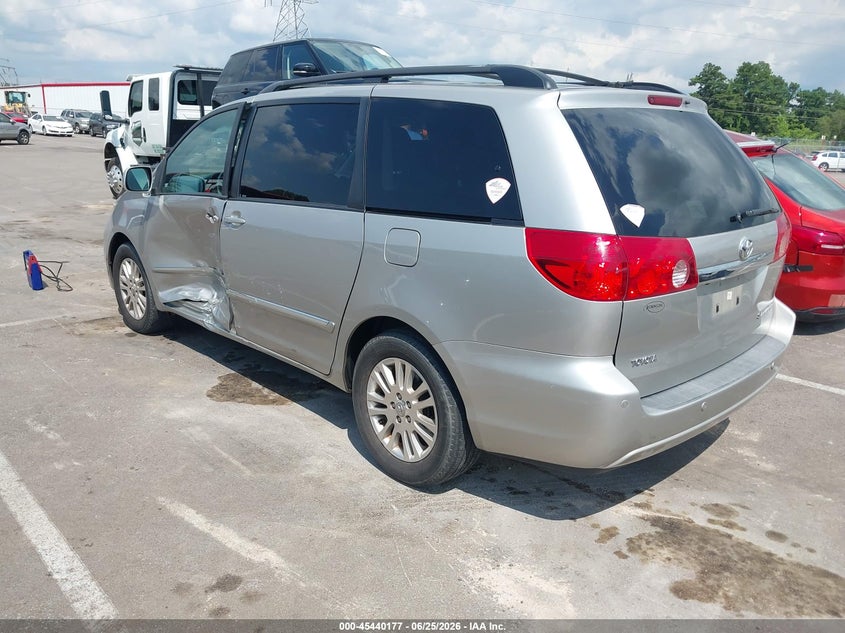 2010 Toyota Sienna VIN 5TDYK4CC3AS291330 IAAI salvage auction — LEFT FRONT, Salvage (Tennessee), sold $825 on 2026-07-21 (photo 3)