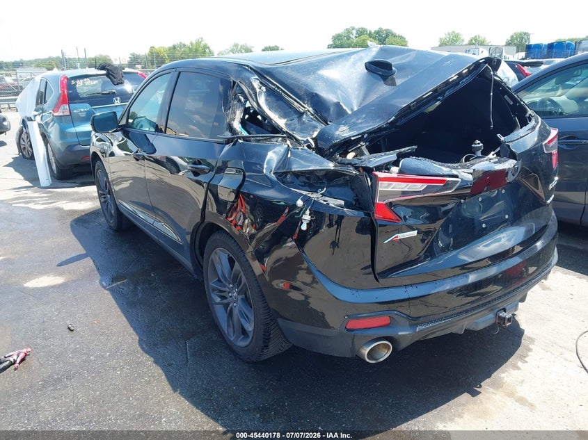 2019 Acura Rdx VIN 5J8TC2H61KL010242 IAAI salvage auction — ROOF, Wait Title, sold $4,600 on 2026-09-02 (photo 3)