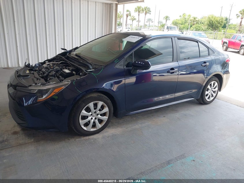 2025 Toyota Corolla VIN 5YFB4MDE3SP254658 IAAI salvage auction — RIGHT SIDE, Rebuildable (Florida), sold $6,150 on 2026-07-22 (photo 2)