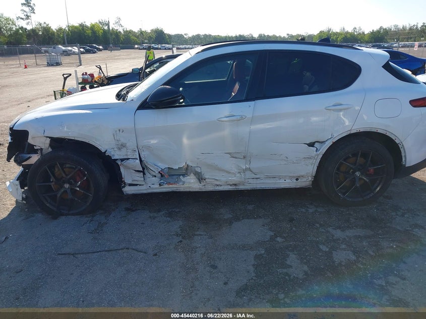 2020 Alfa romeo Stelvio VIN ZASPAJAN7L7C86315 IAAI salvage auction — LEFT SIDE, Salvage Title, sold $2,800 on 2026-07-27 (photo 6)