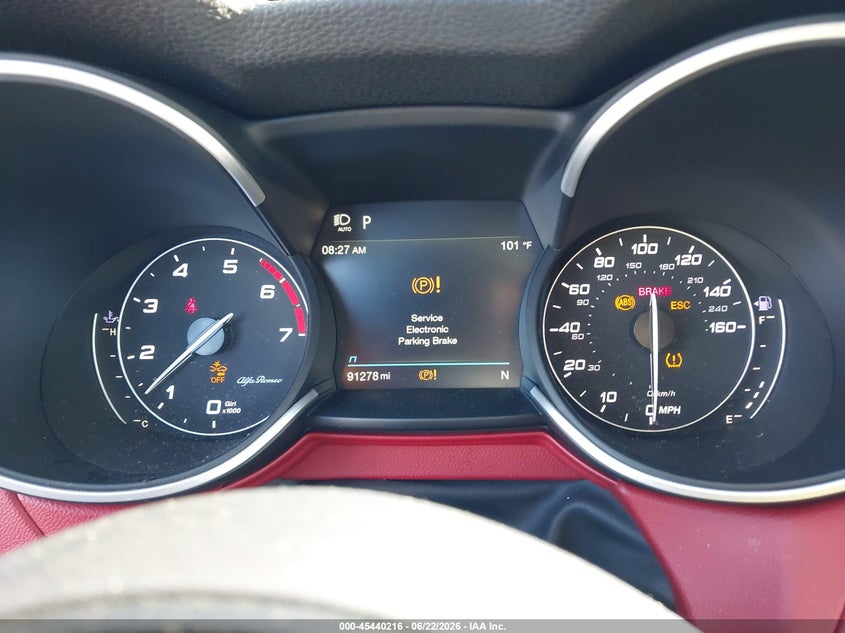 2020 Alfa romeo Stelvio VIN ZASPAJAN7L7C86315 IAAI salvage auction — LEFT SIDE, Salvage Title, sold $2,800 on 2026-07-27 (photo 7)