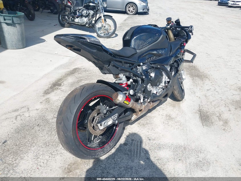 2026 BMW S 1000 VIN WB10P230XT6M59408 IAAI salvage auction — FRONT & REAR, Salvage (Georgia), sold $11,650 on 2026-08-19 (photo 4)