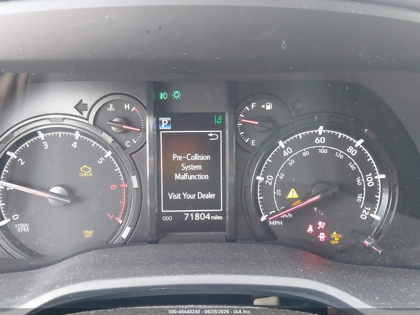 2022 Toyota 4runner VIN JTEMU5JR9N6081855 IAAI salvage auction — FRONT END, Salvage (Texas), sold $16,350 on 2026-07-20 (photo 7)