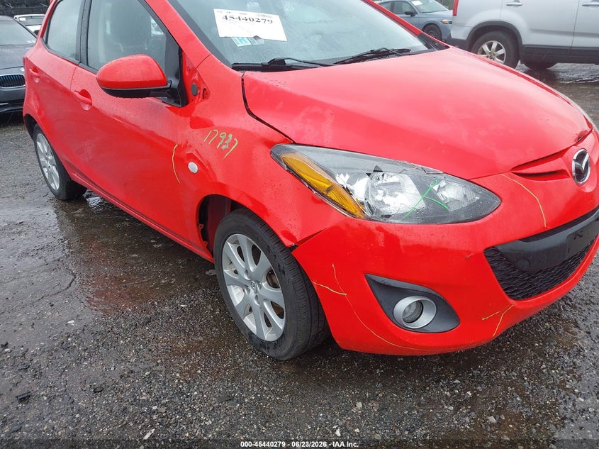 2012 Mazda 2 VIN JM1DE1LZ0C0134191 IAAI salvage auction — FRONT END, Salvage (Pennsylvania), sold $1,125 on 2026-07-10 (photo 6)