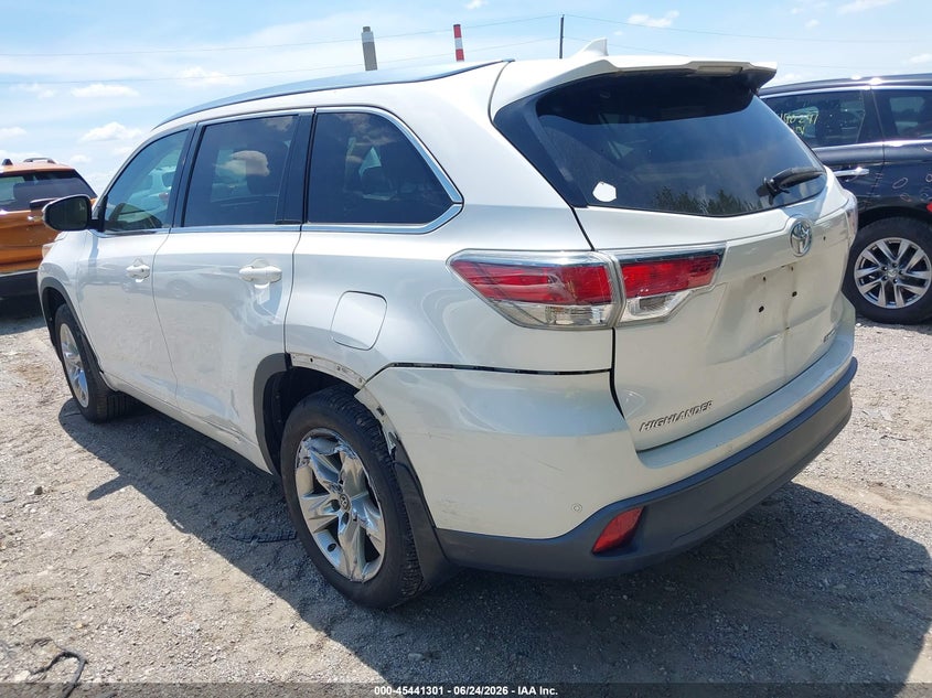 2016 Toyota Highlander VIN 5TDDKRFHXGS241021 IAAI salvage auction — LEFT SIDE, Salvage (Indiana), sold $8,400 on 2026-07-15 (photo 3)