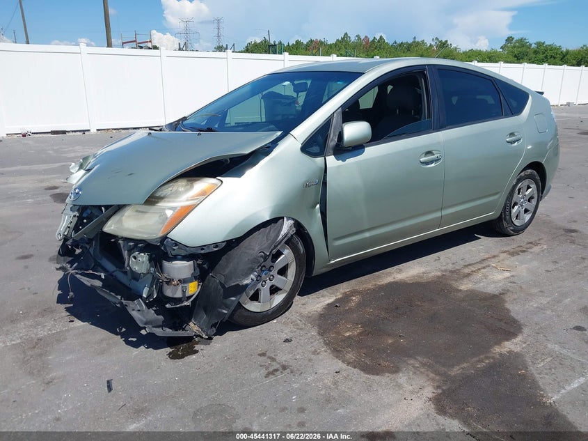 2009 Toyota Prius VIN JTDKB20U993462733 IAAI salvage auction — FRONT END, Rebuildable (Florida), sold $300 on 2026-07-13 (photo 2)