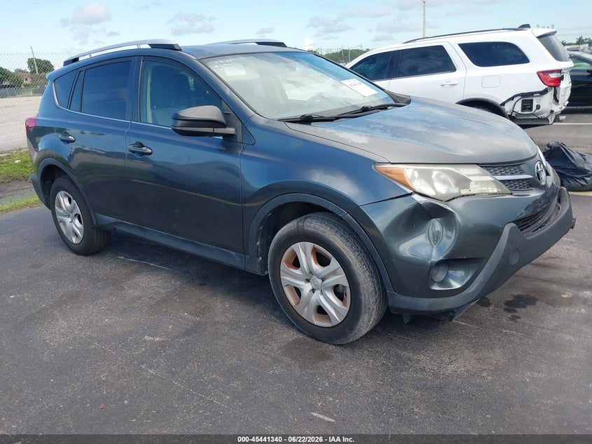 2015 Toyota VIN JTMZFREV9FD075294 IAAI salvage auction — LEFT FRONT, Salvage Title, sold $3,550 on 2026-07-23 (photo 1)