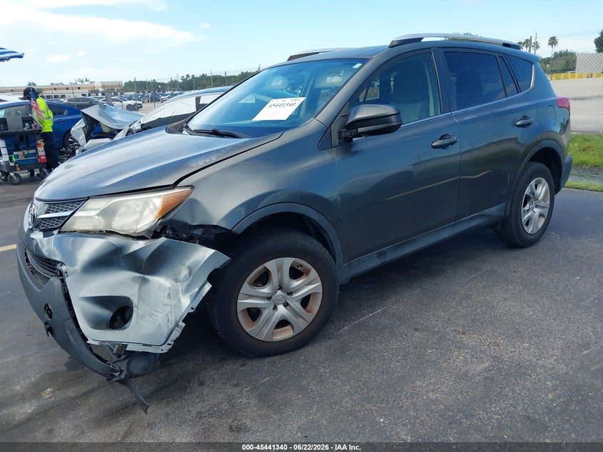 2015 Toyota VIN JTMZFREV9FD075294 IAAI salvage auction — LEFT FRONT, Salvage Title, sold $3,550 on 2026-07-23 (photo 2)