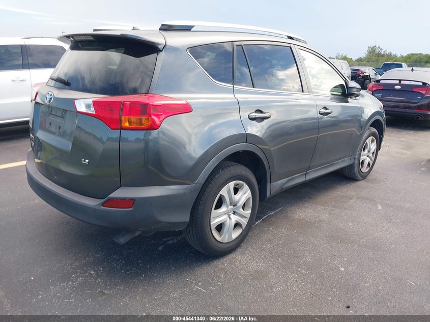 2015 Toyota VIN JTMZFREV9FD075294 IAAI salvage auction — LEFT FRONT, Salvage Title, sold $3,550 on 2026-07-23 (photo 4)