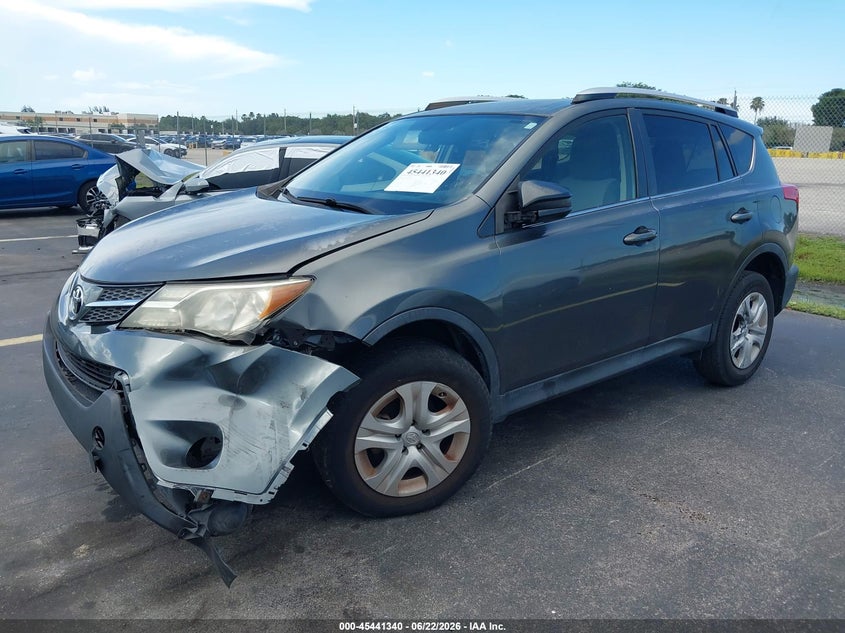 2015 Toyota VIN JTMZFREV9FD075294 IAAI salvage auction — LEFT FRONT, Salvage Title, sold $3,550 on 2026-07-23 (photo 6)
