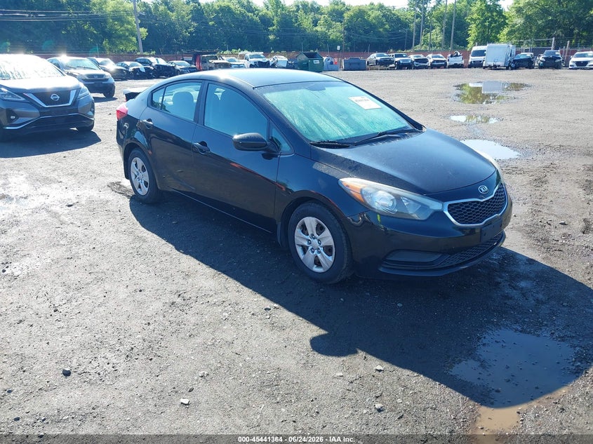 2016 Kia Forte VIN KNAFK4A68G5609362 IAAI salvage auction — REAR END, Salvage (New Jersey), sold $650 on 2026-07-29 (photo 1)