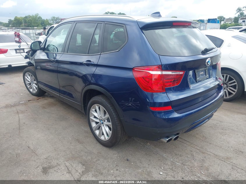 2016 BMW X3 VIN 5UXWX9C52G0D89415 IAAI salvage auction — FRONT END, Salvage (North Carolina), sold $4,200 on 2026-07-20 (photo 3)
