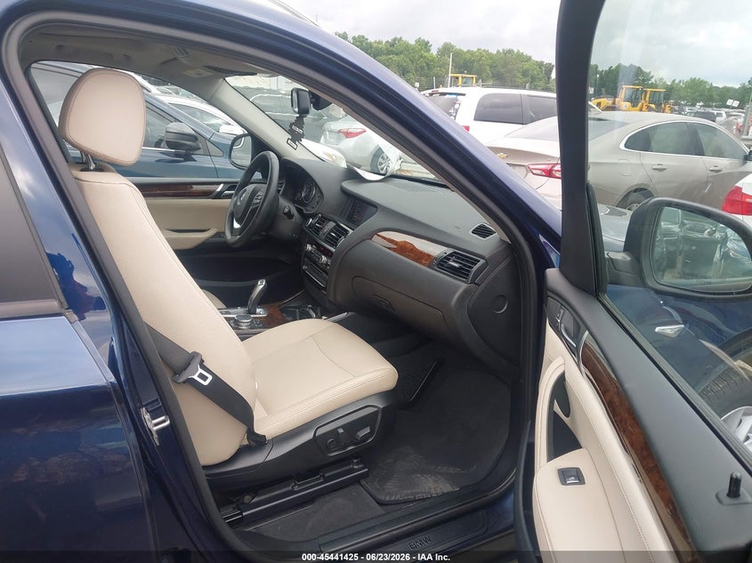 2016 BMW X3 VIN 5UXWX9C52G0D89415 IAAI salvage auction — FRONT END, Salvage (North Carolina), sold $4,200 on 2026-07-20 (photo 5)