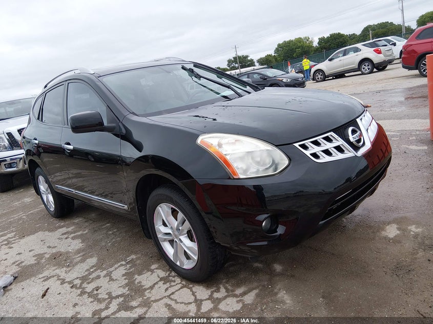 2013 Nissan Rogue VIN JN8AS5MV7DW120970 IAAI salvage auction — HAIL, Salvage (Kansas), sold $400 on 2026-07-24 (photo 1)