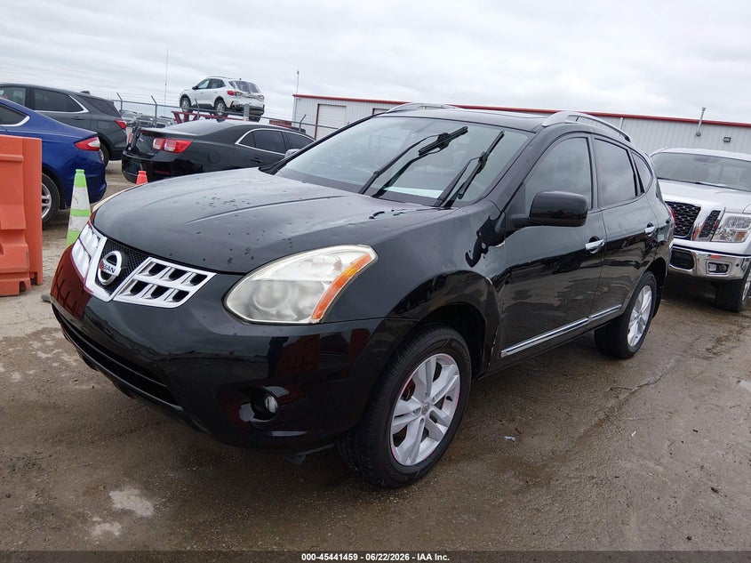 2013 Nissan Rogue VIN JN8AS5MV7DW120970 IAAI salvage auction — HAIL, Salvage (Kansas), sold $400 on 2026-07-24 (photo 2)