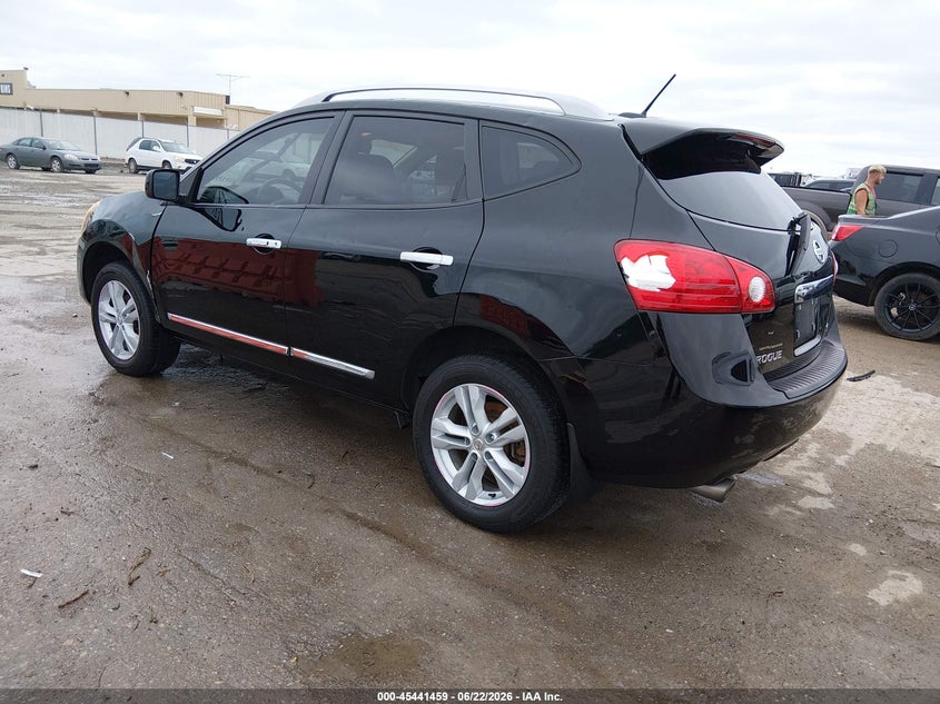 2013 Nissan Rogue VIN JN8AS5MV7DW120970 IAAI salvage auction — HAIL, Salvage (Kansas), sold $400 on 2026-07-24 (photo 3)