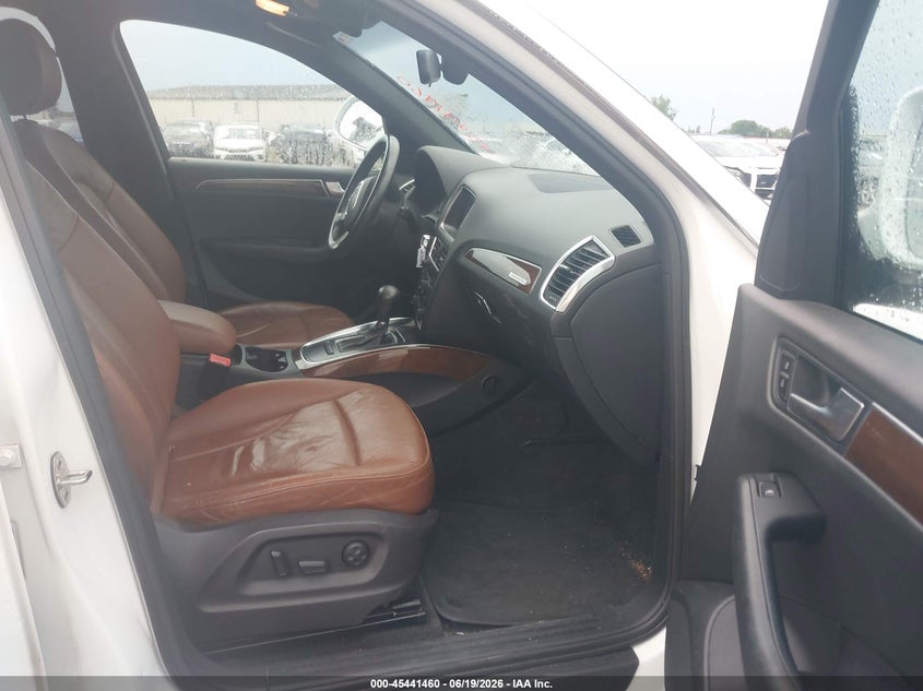 2012 Audi Q5 VIN WA1CFAFP4CA087447 IAAI salvage auction — RIGHT FRONT, Salvage (Alabama), sold $1,000 on 2026-07-14 (photo 5)
