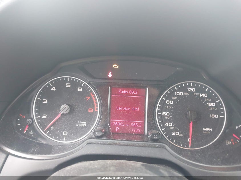 2012 Audi Q5 VIN WA1CFAFP4CA087447 IAAI salvage auction — RIGHT FRONT, Salvage (Alabama), sold $1,000 on 2026-07-14 (photo 7)