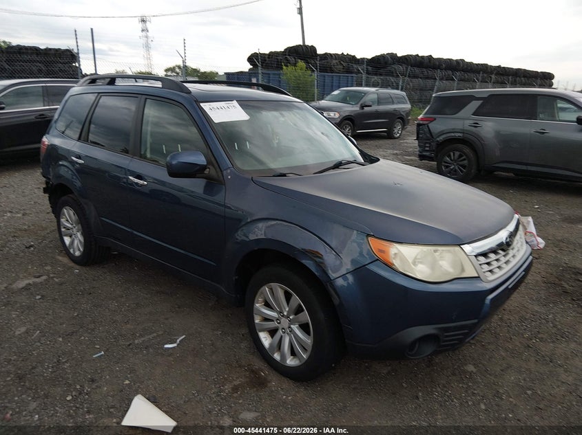 2011 Subaru Forester VIN JF2SHADC6BH731291 IAAI salvage auction — NORMAL WEAR, Clear (Pennsylvania), sold $800 on 2026-07-17 (photo 1)