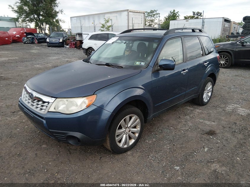 2011 Subaru Forester VIN JF2SHADC6BH731291 IAAI salvage auction — NORMAL WEAR, Clear (Pennsylvania), sold $800 on 2026-07-17 (photo 2)