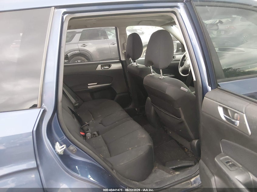 2011 Subaru Forester VIN JF2SHADC6BH731291 IAAI salvage auction — NORMAL WEAR, Clear (Pennsylvania), sold $800 on 2026-07-17 (photo 8)