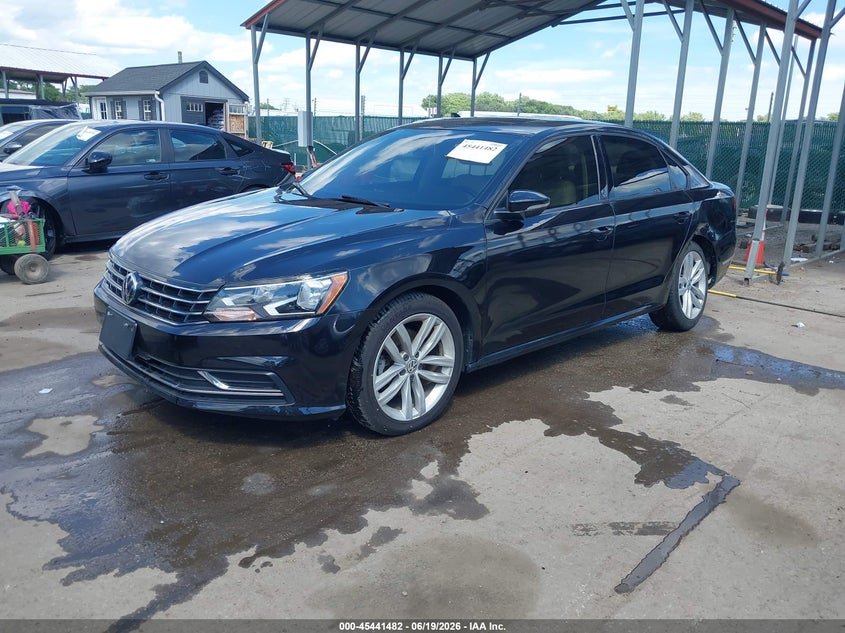 2019 Volkswagen Passat VIN 1VWLA7A38KC010110 IAAI salvage auction — REAR END, Salvage Title, sold $3,100 on 2026-08-23 (photo 2)