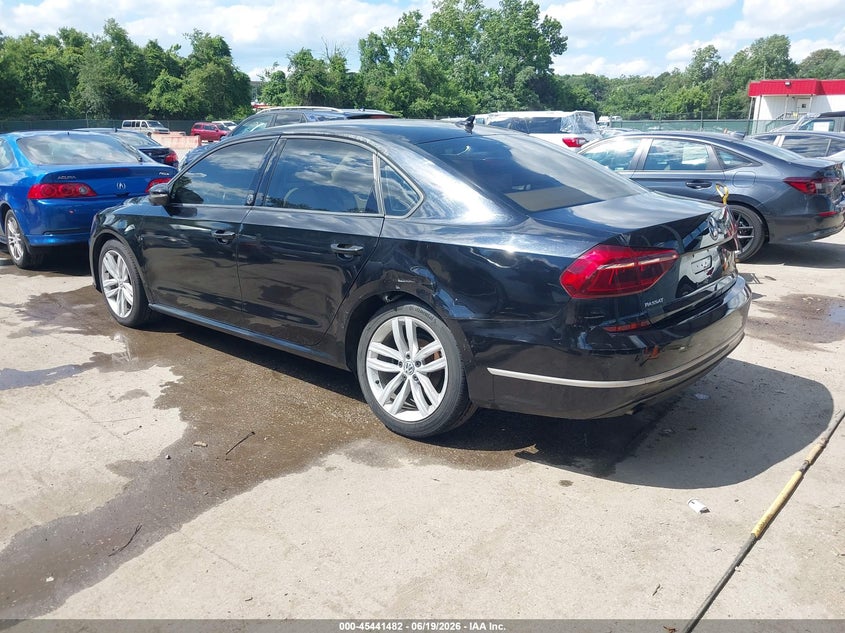 2019 Volkswagen Passat VIN 1VWLA7A38KC010110 IAAI salvage auction — REAR END, Salvage Title, sold $3,100 on 2026-08-23 (photo 3)
