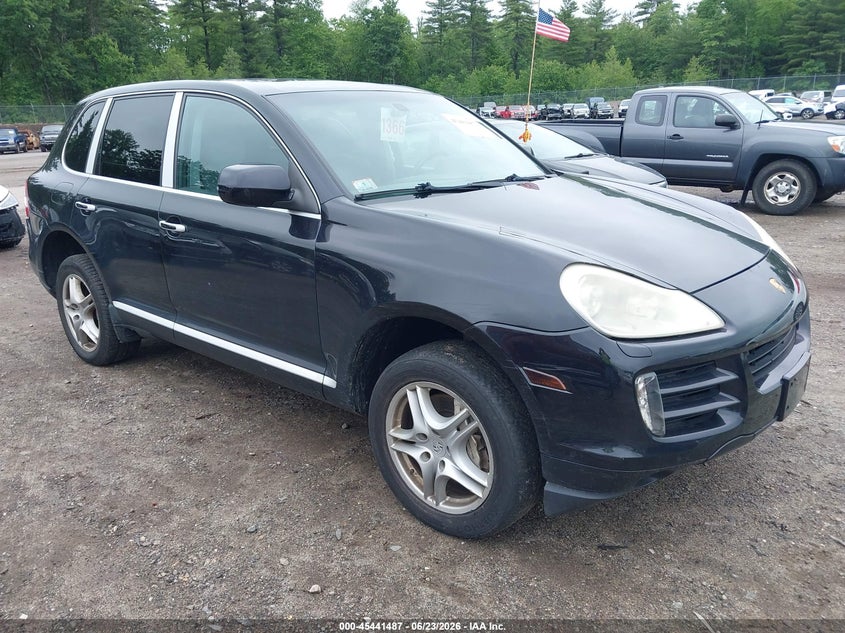 2008 Porsche Cayenne VIN WP1AB29P78LA53152 IAAI salvage auction — SIDE, Clear (Massachusetts), sold $450 on 2026-07-17 (photo 1)