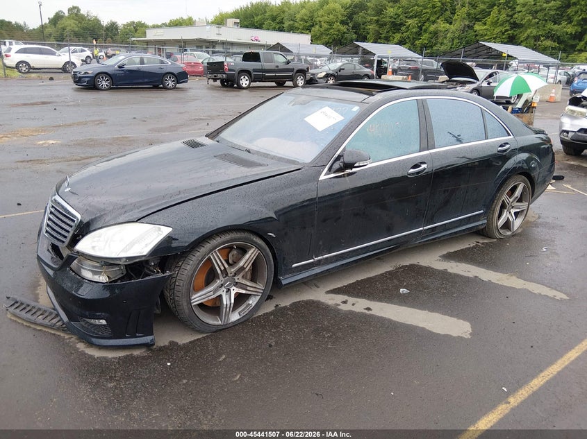 2009 Mercedes-benz S-klasse amg VIN WDDNG77X09A282490 IAAI salvage auction — FRONT END, Salvage (Connecticut), sold $2,925 on 2026-07-16 (photo 2)