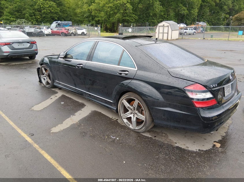 2009 Mercedes-benz S-klasse amg VIN WDDNG77X09A282490 IAAI salvage auction — FRONT END, Salvage (Connecticut), sold $2,925 on 2026-07-16 (photo 3)