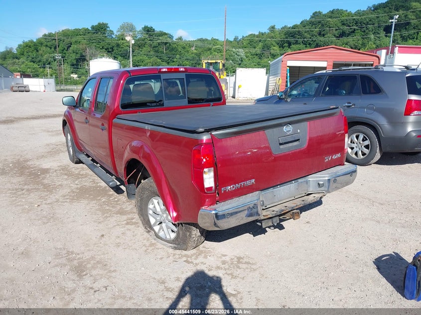 2016 Nissan Navara (frontier) VIN 1N6AD0FV4GN731763 IAAI salvage auction — REAR END, Salvage (Pennsylvania), sold $3,300 on 2026-07-09 (photo 3)
