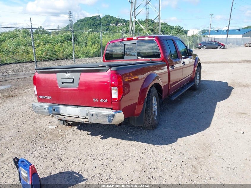2016 Nissan Navara (frontier) VIN 1N6AD0FV4GN731763 IAAI salvage auction — REAR END, Salvage (Pennsylvania), sold $3,300 on 2026-07-09 (photo 4)
