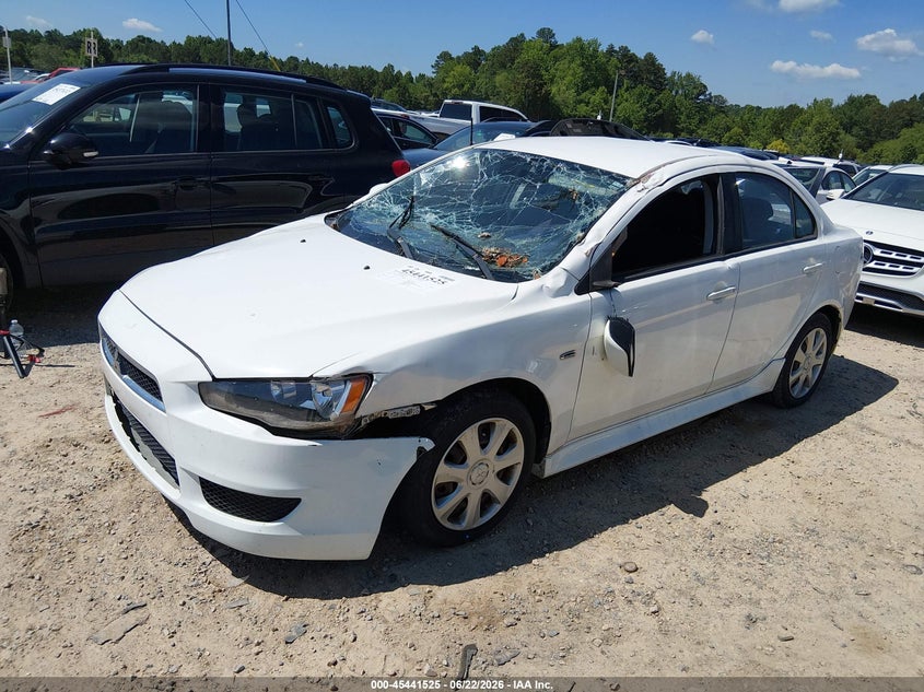 2015 Mitsubishi Lancer VIN JA32U2FU7FU009586 IAAI salvage auction — SIDE, Salvage (North Carolina), sold $450 on 2026-07-20 (photo 2)