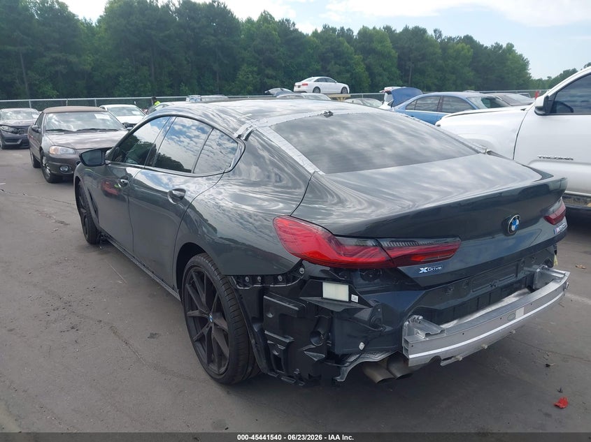 2023 BMW 8er VIN WBAGV8C00PCK75206 IAAI salvage auction — REAR END, Salvage Title, sold $24,900 on 2026-07-31 (photo 3)