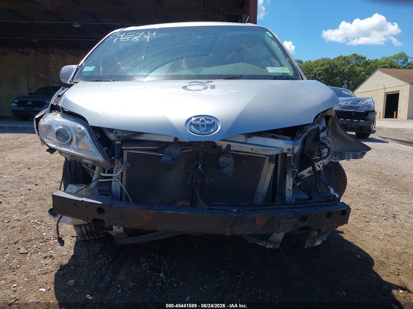 2015 Toyota Sienna VIN 5TDKK3DC7FS670952 IAAI salvage auction — FRONT END, Mv-907A (New York), sold $950 on 2026-07-14 (photo 6)
