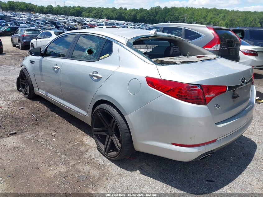 2013 Kia Optima VIN 5XXGM4A79DG184509 IAAI salvage auction — VANDALISM, Salvage (Idaho), sold $175 on 2026-07-29 (photo 3)