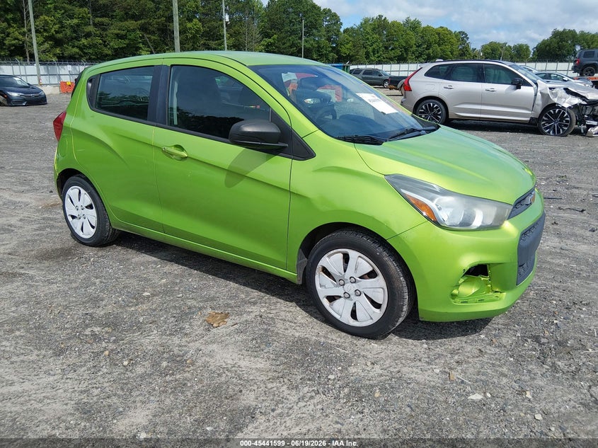 2016 Chevrolet Spark VIN KL8CB6SA9GC591320 IAAI salvage auction — UNKNOWN, Repossession Paperwork (Georgia), sold $425 on 2026-07-16 (photo 1)