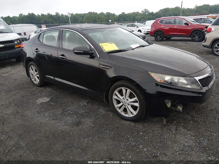 2013 Kia Optima VIN 5XXGN4A76DG092948 IAAI salvage auction — FRONT END, Salvage Title, sold $550 on 2026-07-20 (photo 1)