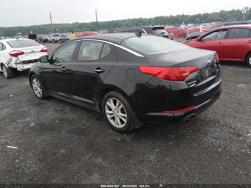 2013 Kia Optima VIN 5XXGN4A76DG092948 IAAI salvage auction — FRONT END, Salvage Title, sold $550 on 2026-07-20 (photo 3)