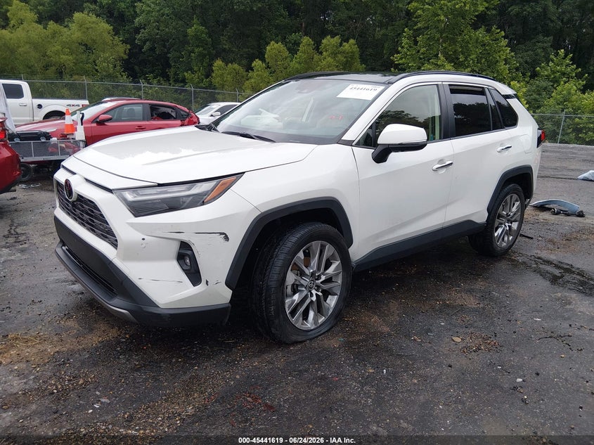 2022 Toyota Rav 4 VIN JTMY1RFV2NJ024390 IAAI salvage auction — FRONT END, Salvage (Mississippi), sold $14,200 on 2026-07-22 (photo 2)