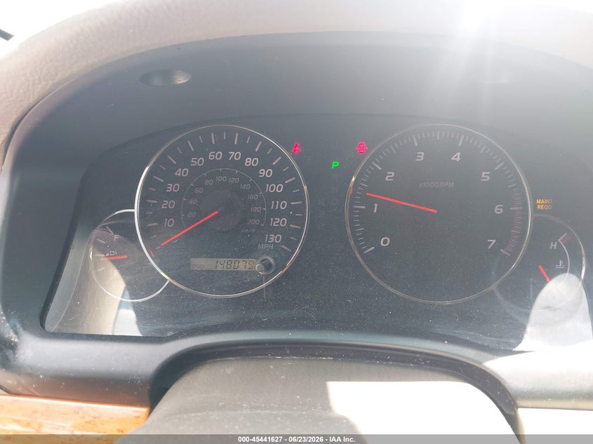 2005 Lexus Gx VIN JTJBT20X050076461 IAAI salvage auction — LEFT SIDE, Salvage (Indiana), sold $4,075 on 2026-07-23 (photo 7)