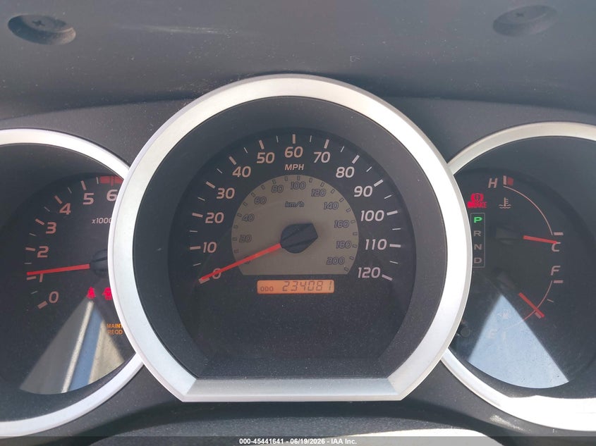 2007 Toyota Tacoma VIN 5TETX22N57Z460357 IAAI salvage auction — ALL OVER, Clear (Indiana), sold $1,925 on 2026-07-31 (photo 7)