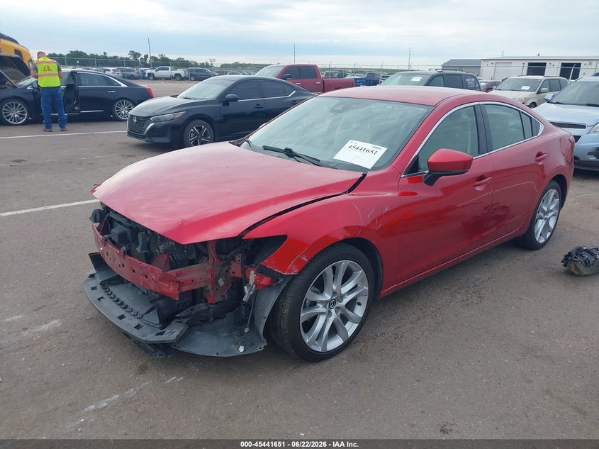 2017 Mazda 6 VIN JM1GL1V5XH1138845 IAAI salvage auction — FRONT END, Regular (South Dakota), sold $2,050 on 2026-07-22 (photo 2)